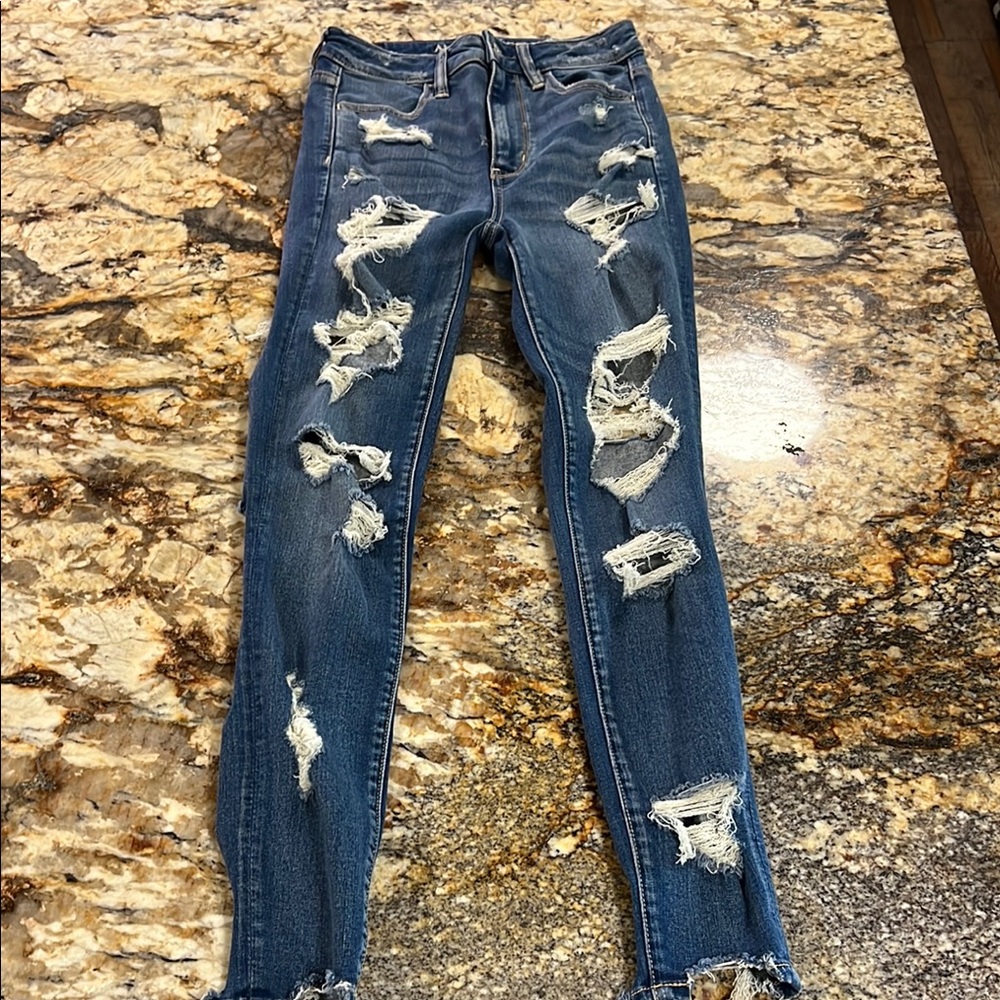 American Eagle Next Level Stretch Hi-Rise Jegging size 2